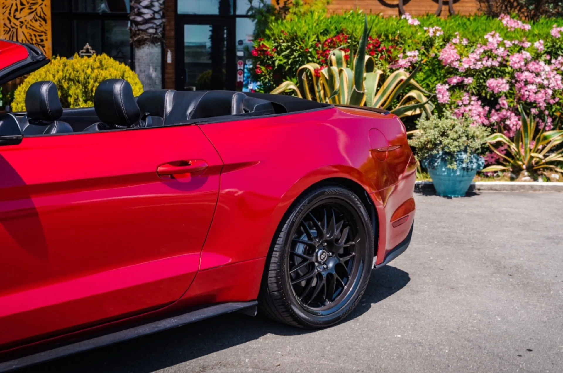 Ford Mustang вишня 281